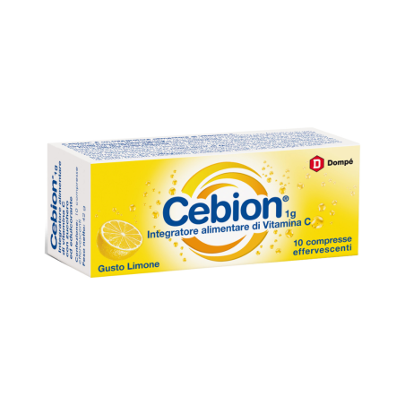 Cebion effervescente vitamina c limone 10 compresse