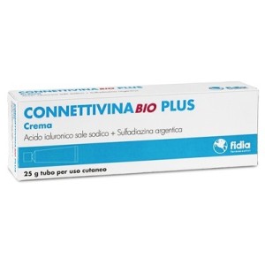 Fidia Farmaceutici Connettivinabio Plus Crema 25 G Ferite e Ulcere