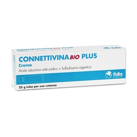 Fidia Farmaceutici Connettivinabio Plus Crema 25 G Ferite e Ulcere