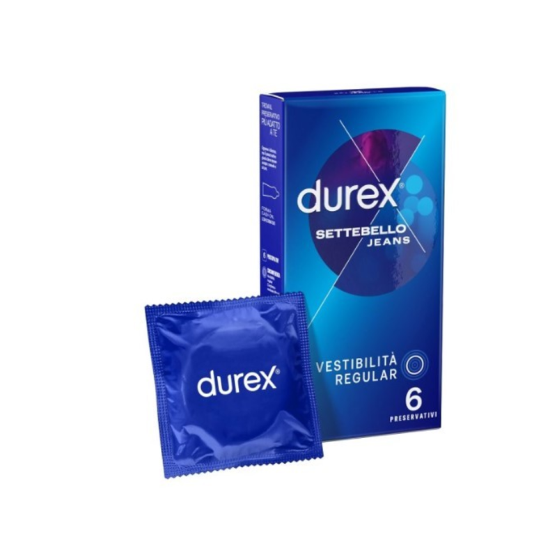 Durex Settebello Jeans Vestibilità Regular - 6 Pezzi