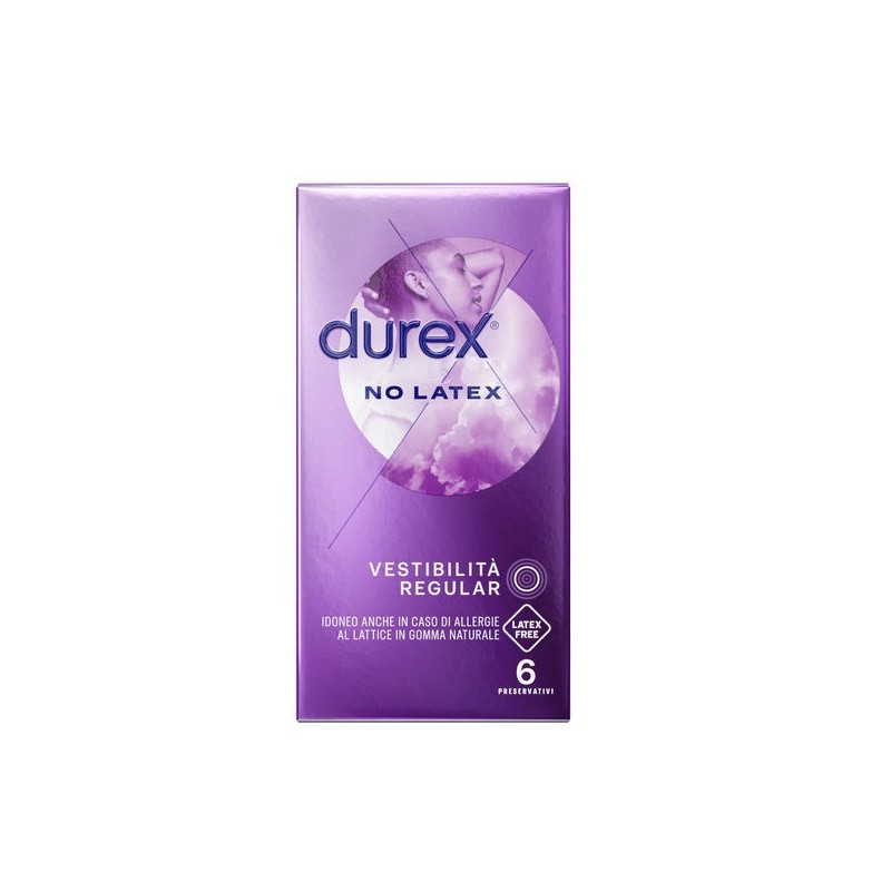 Profilattico durex no latex 6 pezzi Profilattico durex no latex 6 pezzi