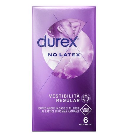 Profilattico durex no latex 6 pezzi Profilattico durex no latex 6 pezzi