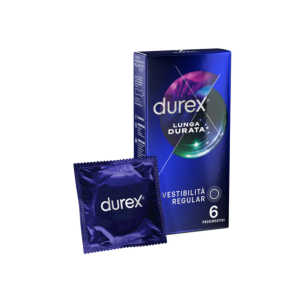 Durex Lunga Durata Vestibilità Regular - 6 Pezzi