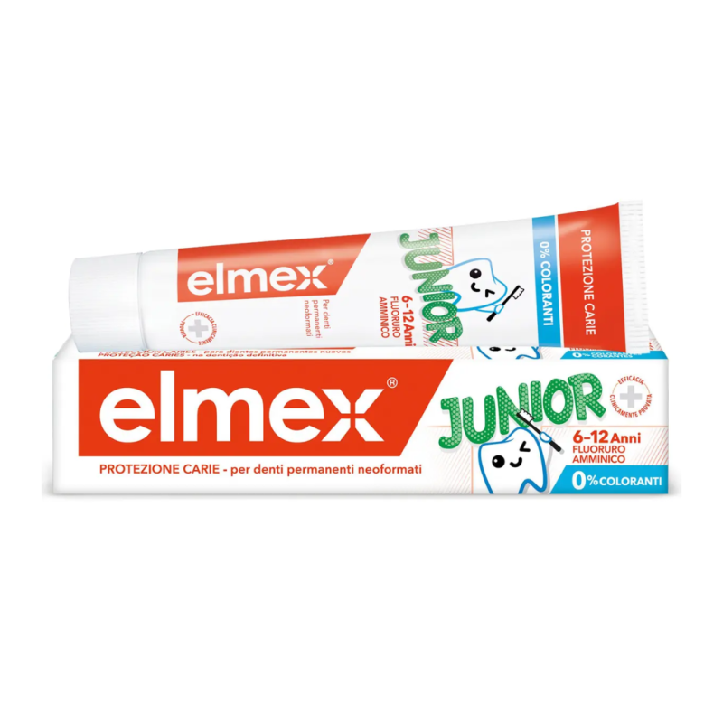 Elmex Junior 6-12 Dentifricio per bambini - 75ml