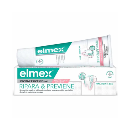 Dentifricio elmex sensitive ripara & previene 75 ml