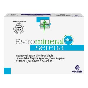 Estromineral Serena Plus Integratore per Menopausa - 30 Compresse