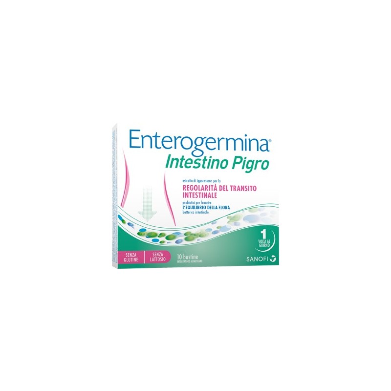 Enterogermina Intestino Pigro 10 Bustine bipartite