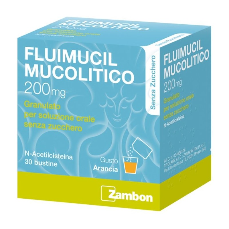 Fluimucil Mucolitico Soluzione Orale Granulata - 30 bustine