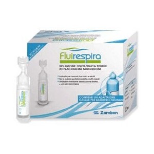 Fluirespira Soluzione Fisiologica Sterile - 30 Flaconcini