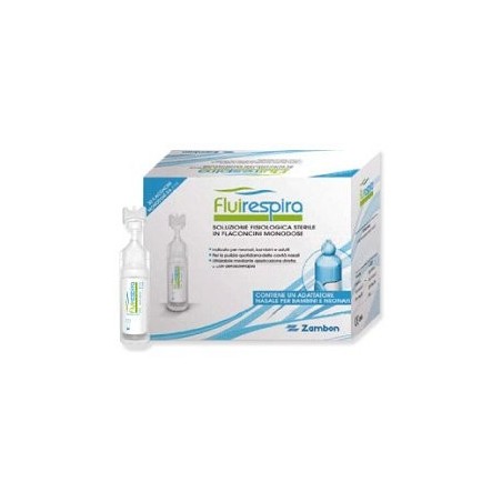Fluirespira Soluzione Fisiologica Sterile - 30 Flaconcini