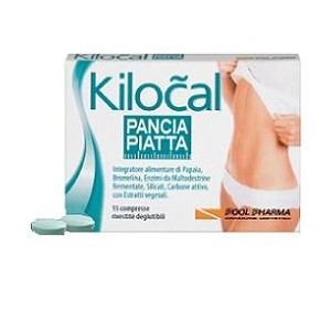 Pool Pharma Kilocal Pancia Piatta 15 Compresse