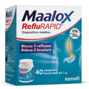 Maalox reflurapid compresse