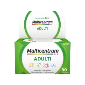 Multicentrum Adulti Integratore Multivitaminico e Multiminerale - 30 compresse
