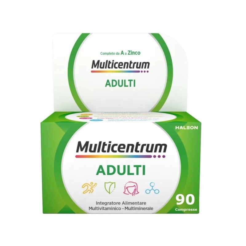 Multicentrum Adulti Integratore Multivitaminico e Multiminerale - 90 compresse