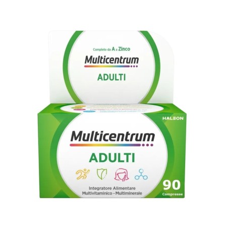 Multicentrum Adulti Integratore Multivitaminico e Multiminerale - 90 compresse