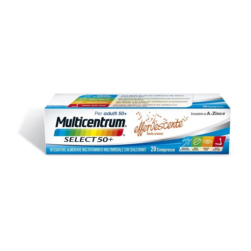 Multicentrum select effervescente 20 compresse