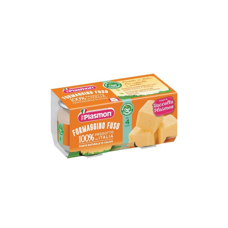 Plasmon Omogeneizzato Formaggino 80 G X 2 Pezzi