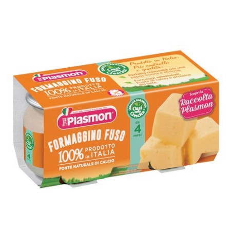Plasmon Omogeneizzato Formaggino 80 G X 2 Pezzi