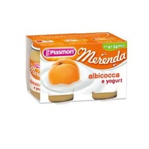 Plasmon Omogeneizzato Yogurt Albicocca 120 G X 2 Pezzi