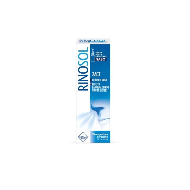 Spray nasale rinosol 2act 15 ml
