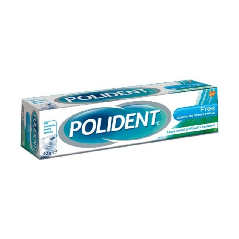 Polident free adesivo per protesi dentaria 40 g