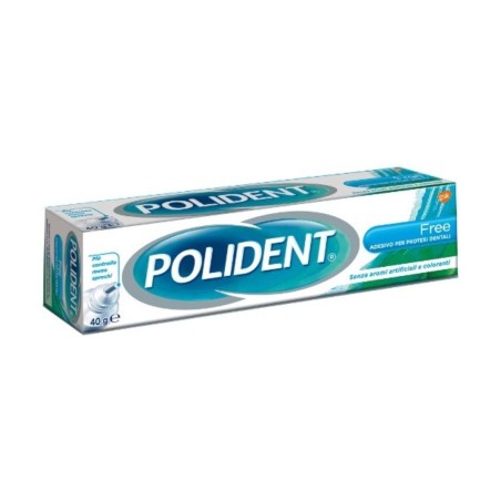 Polident free adesivo per protesi dentaria 40 g