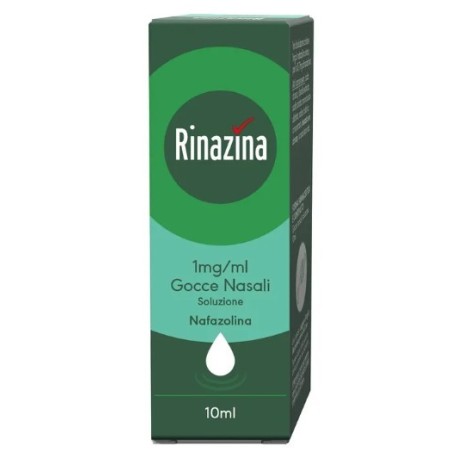Rinazina 1 Mg/ml Gocce Nasali, Soluzione Nafazolina 10 ml