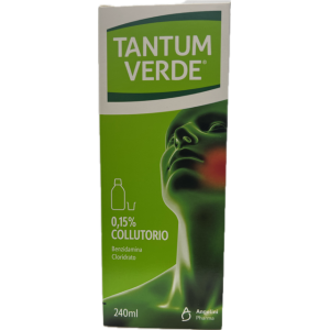 Tantum Verde 0,15% Collutorio flacone da 240 ml con tappo dosatore