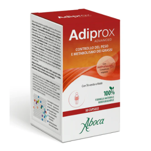 Aboca Adiprox Advanced integratore metabolismo dei grassi 50 Capsule