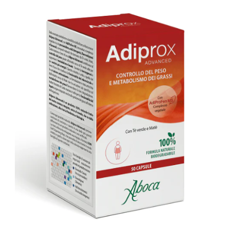 Aboca Adiprox Advanced integratore metabolismo dei grassi 50 Capsule