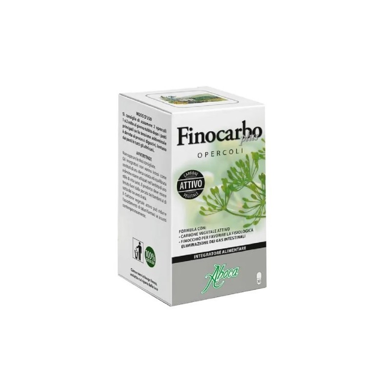 Finocarbo plus 50 opercoli 25g nuovo formato
