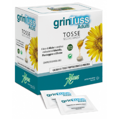 Aboca Grintuss Adulti 20 Compresse Con Poliresin 1,5 G