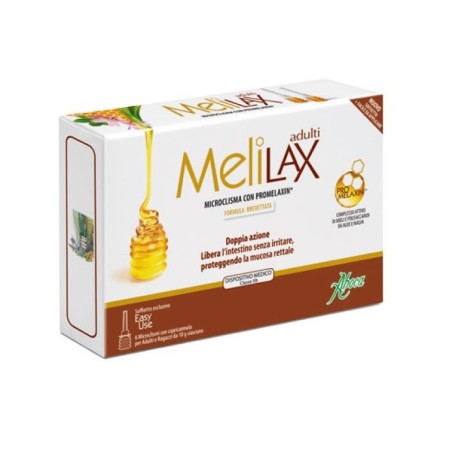 Aboca Melilax Adulti Microclismi stitichezza 6 Pezzi Aboca Melilax Adulti Microclismi stitichezza 6 Pezzi