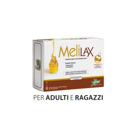 Aboca Melilax Adulti Microclismi stitichezza 6 Pezzi Aboca Melilax Adulti Microclismi stitichezza 6 Pezzi