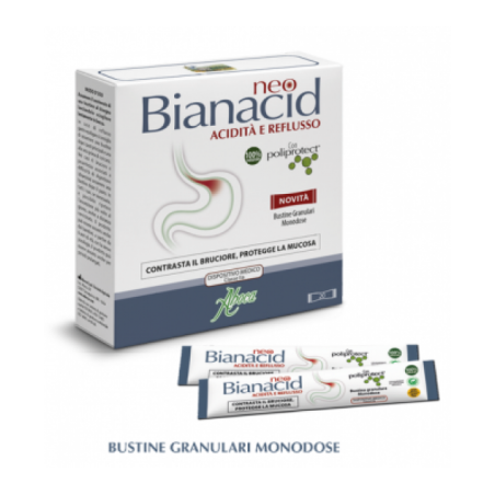 Neobianacid 20 bustine contrasta i sintomi del reflusso gastroesofageo