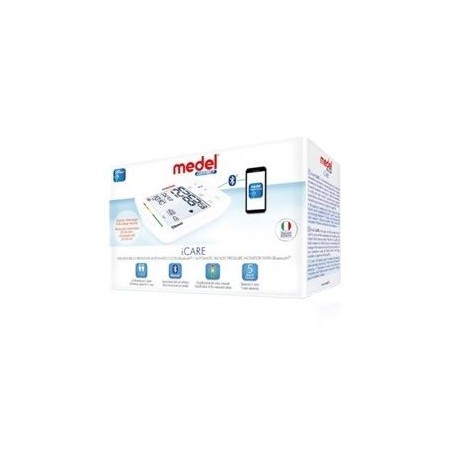 Medel icare misuratore di pressione con bluetooth