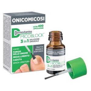 Dermovitamina Micoblock 3in1 Soluzione Ungueale contro Onicomicosi - 7ml