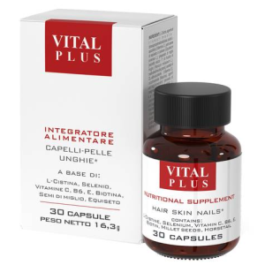 Caps vital plus integratore alimentare 30 capsule