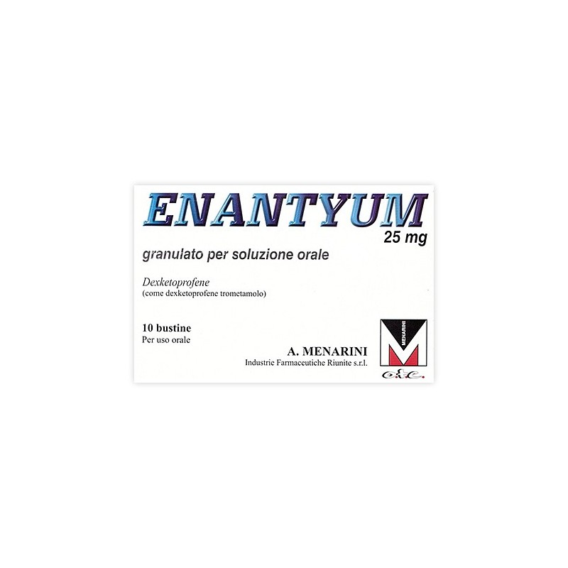 Enantyum 25 Mg Granulato Per Soluzione Orale 10 bustine