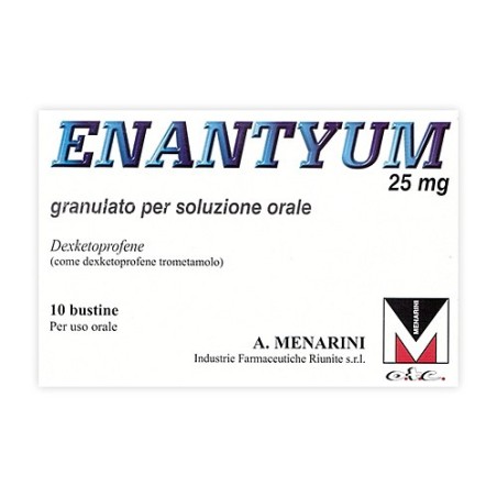 Enantyum 25 Mg Granulato Per Soluzione Orale 10 bustine