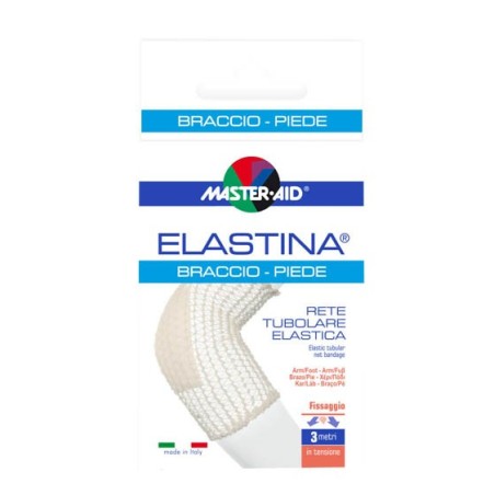 Pietrasanta Pharma Rete Tubolare Elastica Ipoallergenica Master-aid Elastina Braccio/piede 3 Mt In Tensione Calibro 4 Cm