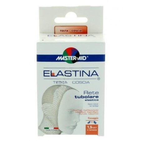 Rete tubolare elastica ipoallergenica master-aid elastina testa/coscia 1,5 mt in tensione calibro 6