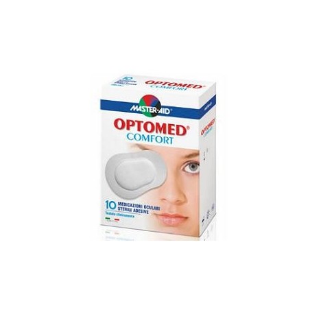 Garza oculare medicata master-aid optomed comfort 10 pezzi