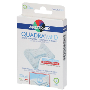 Pietrasanta Pharma Cerotto Master-aid Quadra Dermoattivo Dita 6 Pezzi
