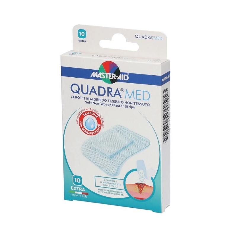 Cerotto master-aid quadra dermoattivo extra 20 pezzi