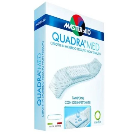 Pietrasanta Pharma Cerotto Master-aid Quadra Dermoattivo Medio 20 Pezzi