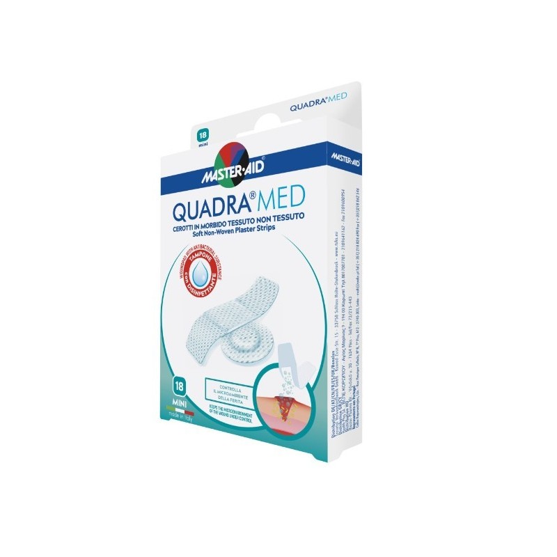 Pietrasanta Pharma Cerotto Master-aid Quadra Dermoattivo Mini 18 Pezzi Pietrasanta Pharma Cerotto Master-aid Quadra Dermoattivo Mini 18 Pezzi