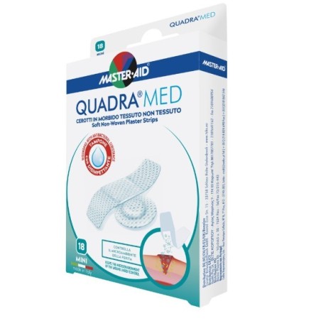 Pietrasanta Pharma Cerotto Master-aid Quadra Dermoattivo Mini 18 Pezzi Pietrasanta Pharma Cerotto Master-aid Quadra Dermoattivo Mini 18 Pezzi