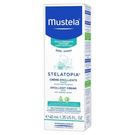 Mustela stelatopia crema viso 40 ml
