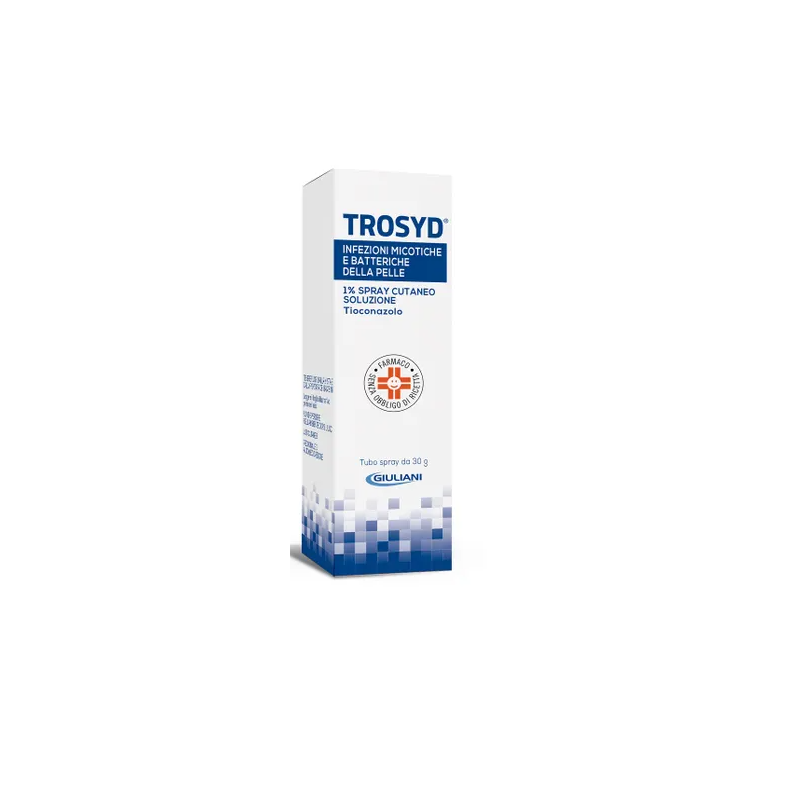 Giuliani Trosyd 1% Spray Cutaneo, Soluzione Tioconazolo Giuliani Trosyd 1% Spray Cutaneo, Soluzione Tioconazolo